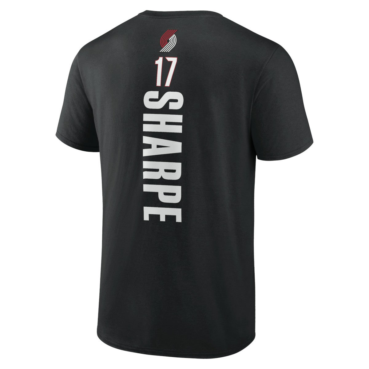 NBA - Shaedon Sharpe Portland Trail Blazers Playmaker Team Name & Number T-Shirt - Black