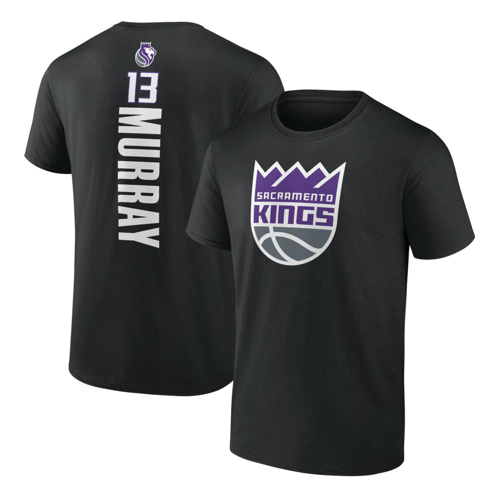 NBA - Keegan Murray Sacramento Kings Playmaker Team Name & Number T-Shirt - Black