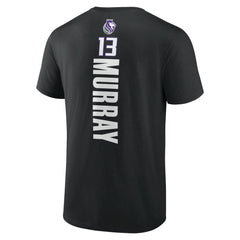 NBA - Keegan Murray Sacramento Kings Playmaker Team Name & Number T-Shirt - Black