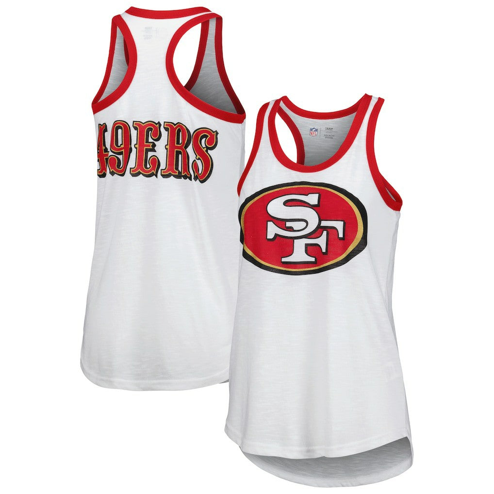 San Francisco 49ers G-III 4Her by Carl Banks Women's Tater Tank Top White - NFL