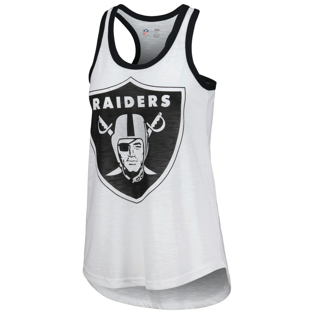 Las Vegas Raiders G-III 4Her by Carl Banks Women's Tater Tank Top White - NFL