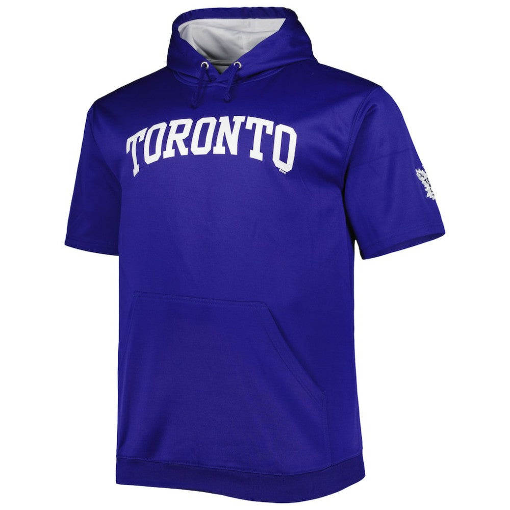 Auston Matthews Toronto Maple Leafs - Fanatics Big & Tall Name & Number Pullover Hoodie Blue