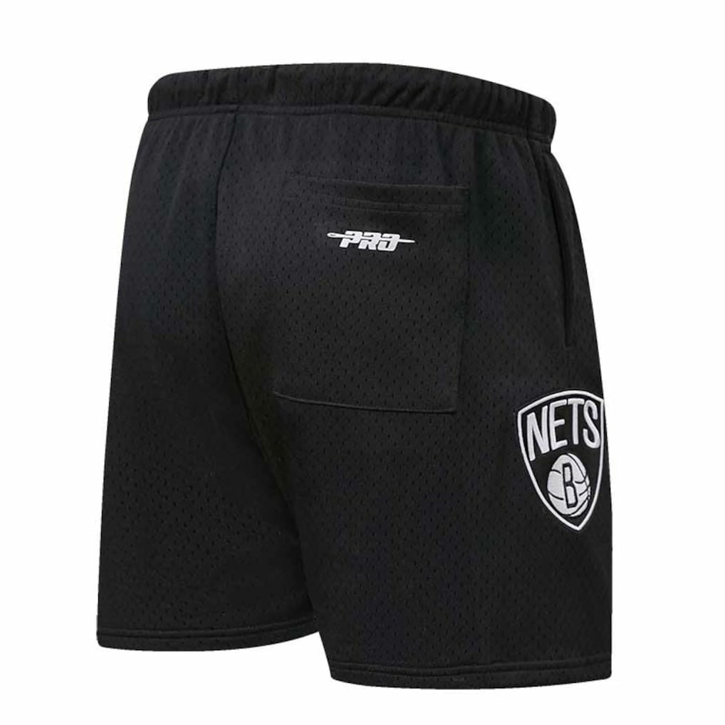 NBA - Brooklyn Nets Pro Standard City Scape Mesh Shorts - Black