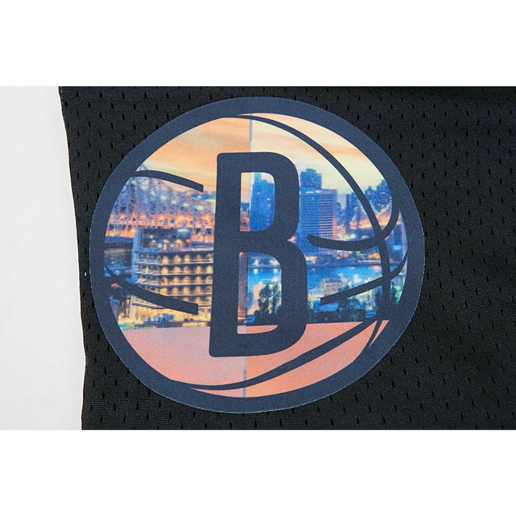 NBA - Brooklyn Nets Pro Standard City Scape Mesh Shorts - Black