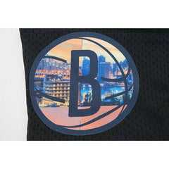 NBA - Brooklyn Nets Pro Standard City Scape Mesh Shorts - Black