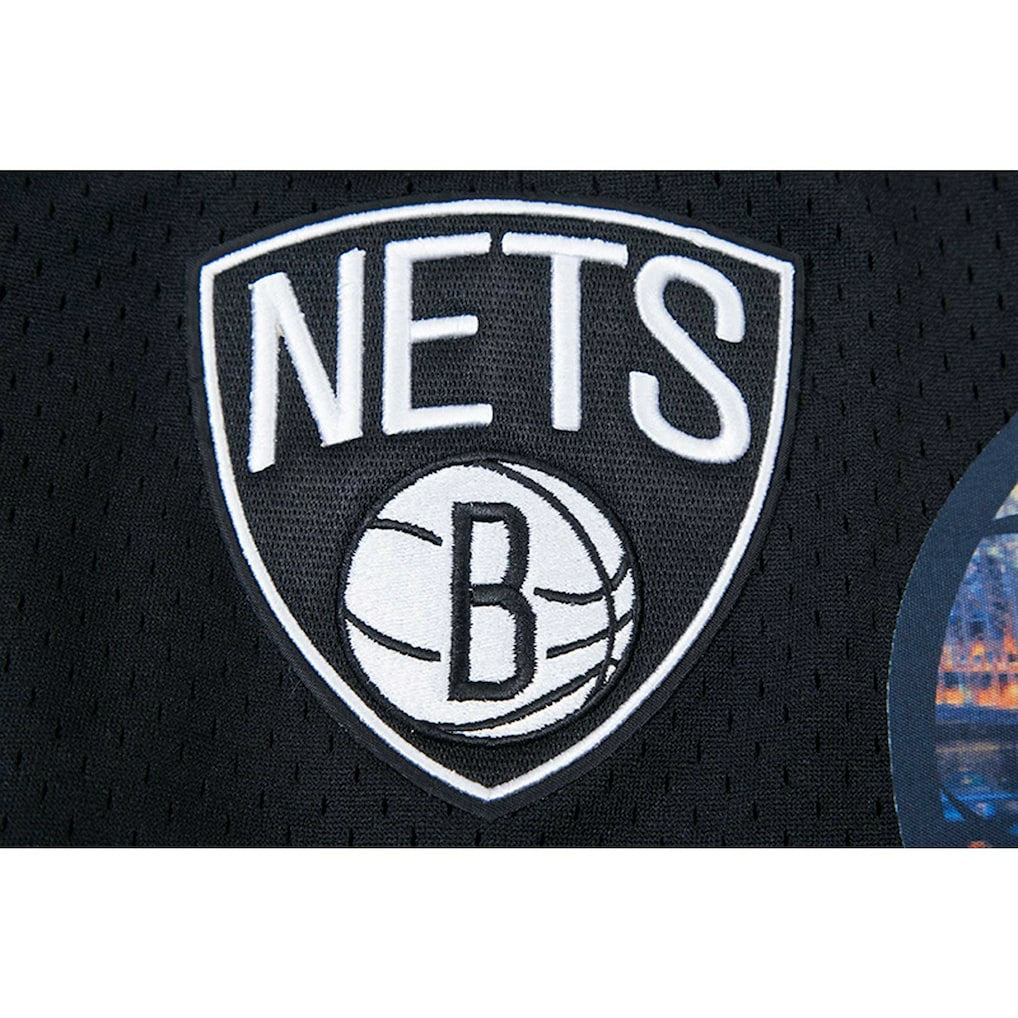 NBA - Brooklyn Nets Pro Standard City Scape Mesh Shorts - Black