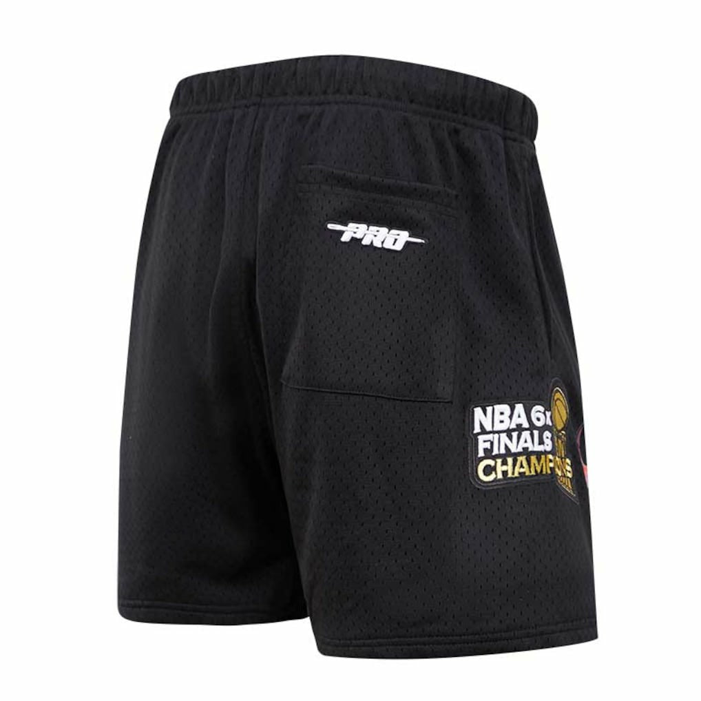 NBA - Chicago Bulls Pro Standard City Scape Mesh Shorts - Black