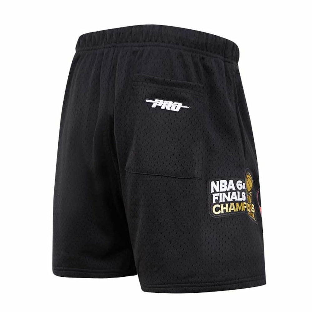 NBA - Chicago Bulls Pro Standard City Scape Mesh Shorts - Black