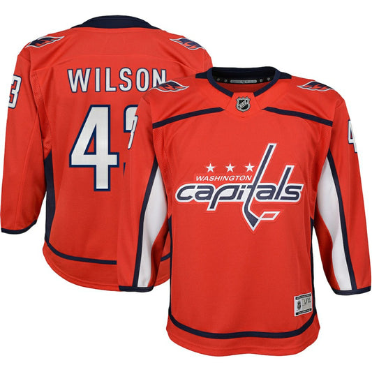 Tom Wilson Washington Capitals Youth 2022/23 Premier Player Jersey - Red | NHL Jerseys