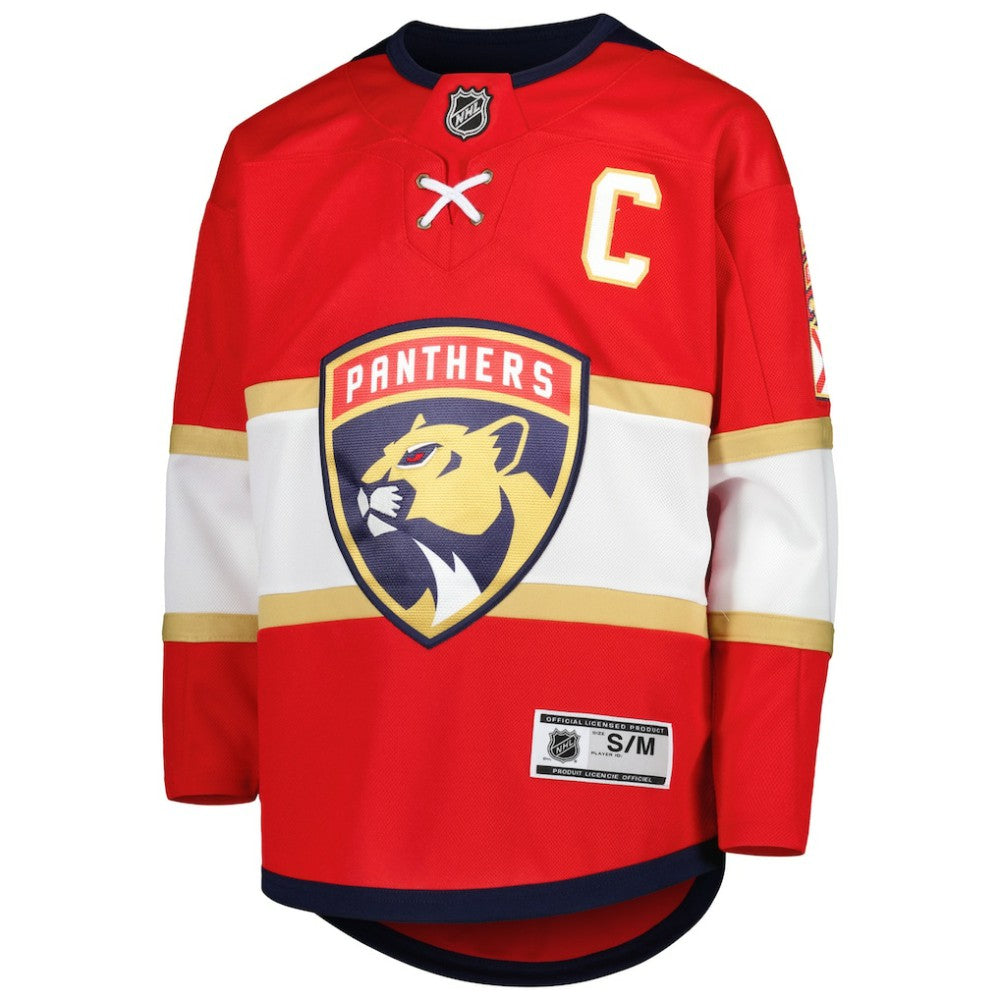 Aleksander Barkov Florida Panthers - Youth Home Premier Player Jersey Red
