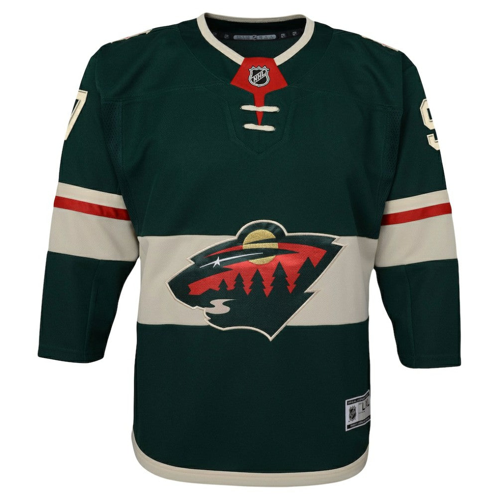 Kirill Kaprizov Minnesota Wild - Youth Home Premier Player Jersey Green