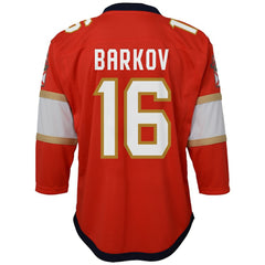 Aleksander Barkov Florida Panthers - Youth Home Captain Replica Player Jersey Red