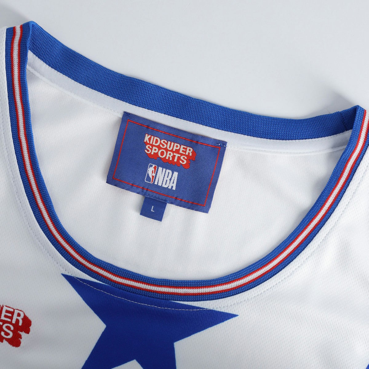 Philadelphia 76ers NBA & KidSuper Studios Unisex Hometown Jersey - White | NBA Jerseys