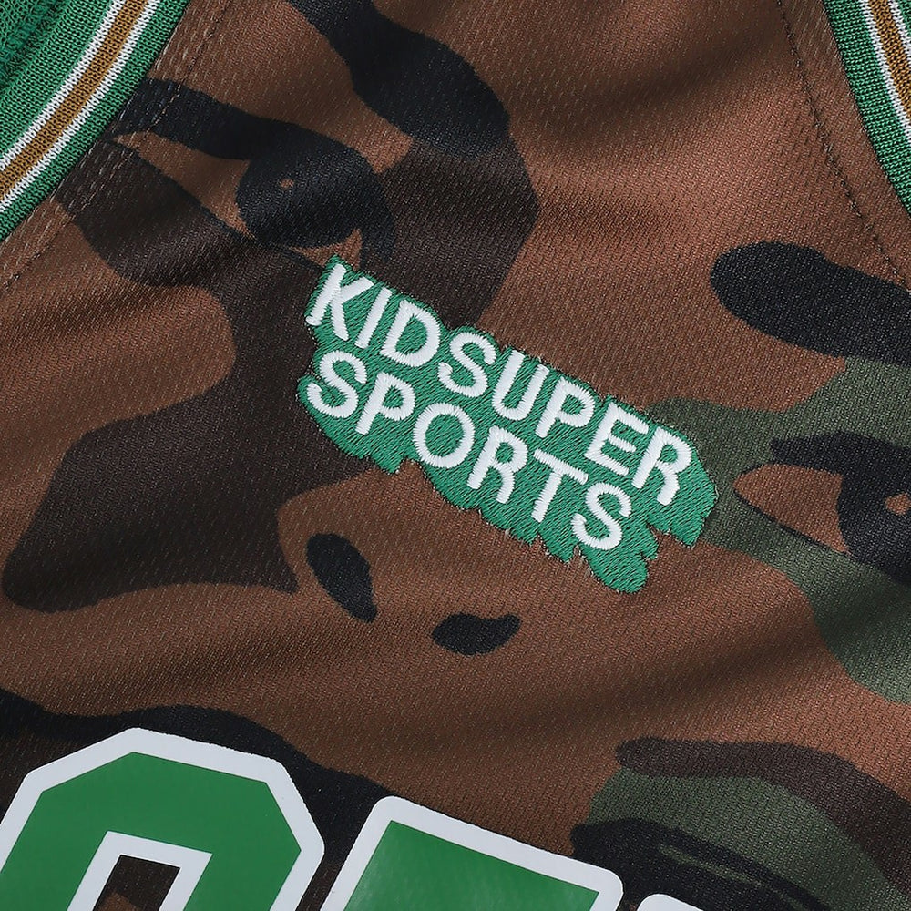 Fanatics - Boston Celtics NBA & KidSuper Studios Unisex Hometown Jersey - Brown