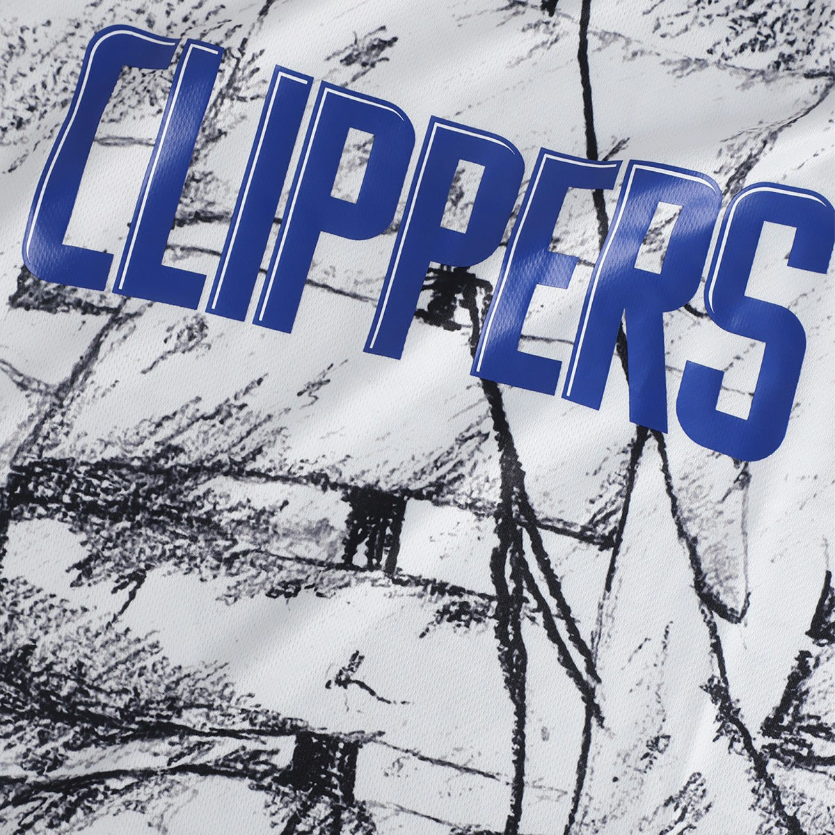 Fanatics - LA Clippers NBA & KidSuper Studios Unisex Hometown Jersey - Gray