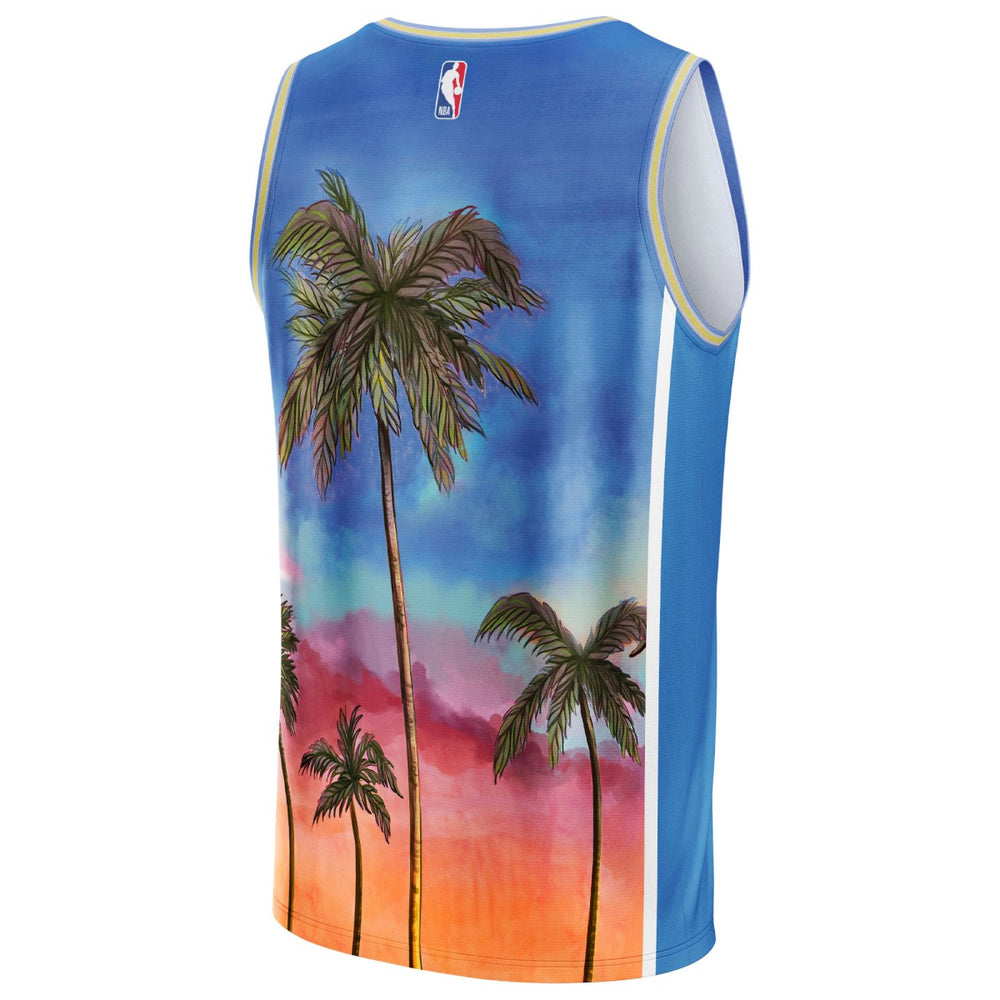 Fanatics - Miami Heat NBA & KidSuper Studios Unisex Hometown Jersey - Blue