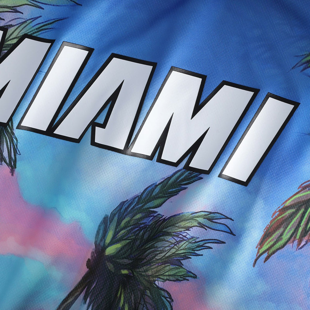 Fanatics - Miami Heat NBA & KidSuper Studios Unisex Hometown Jersey - Blue