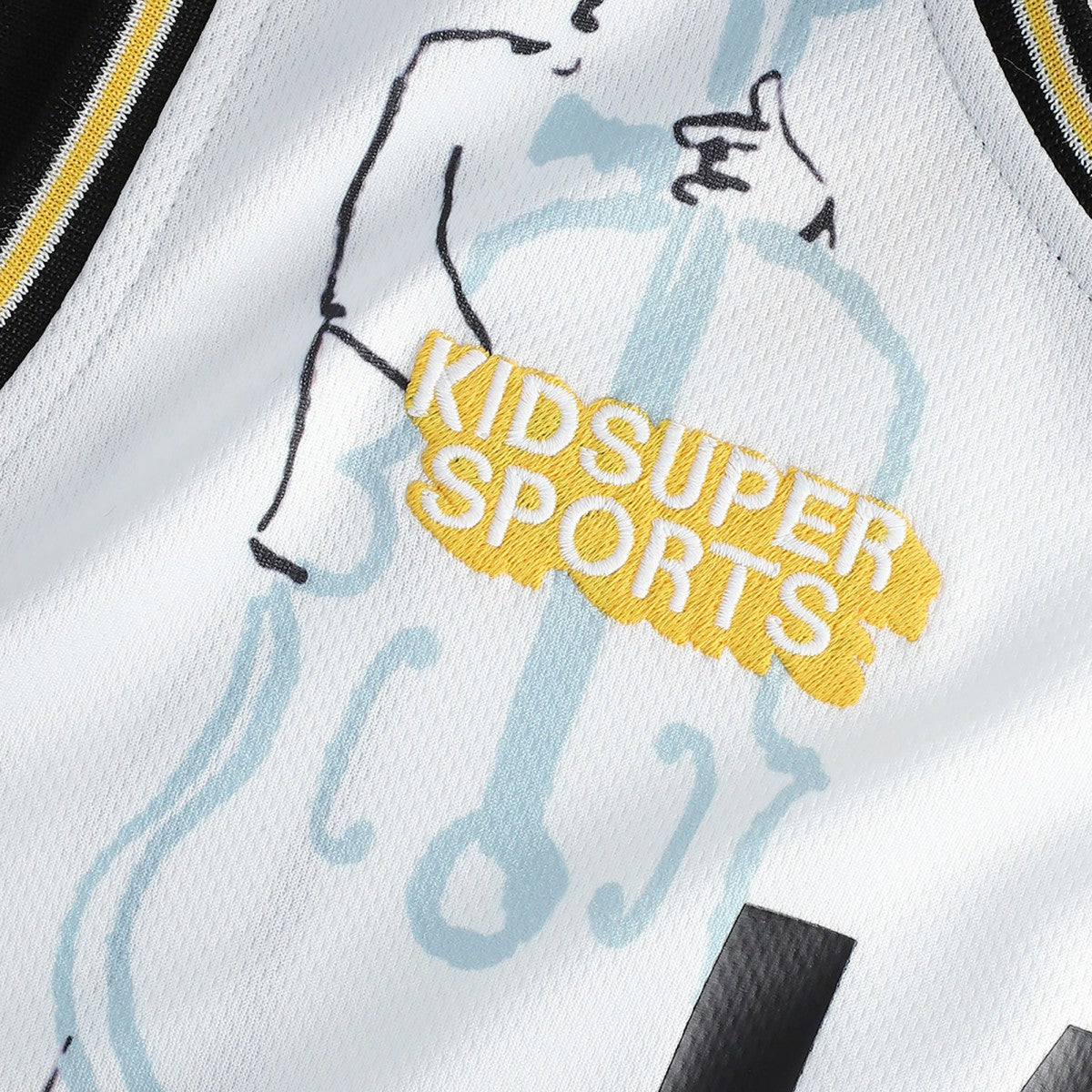 Utah Jazz NBA & KidSuper Studios Unisex Hometown Jersey - White | NBA Jerseys