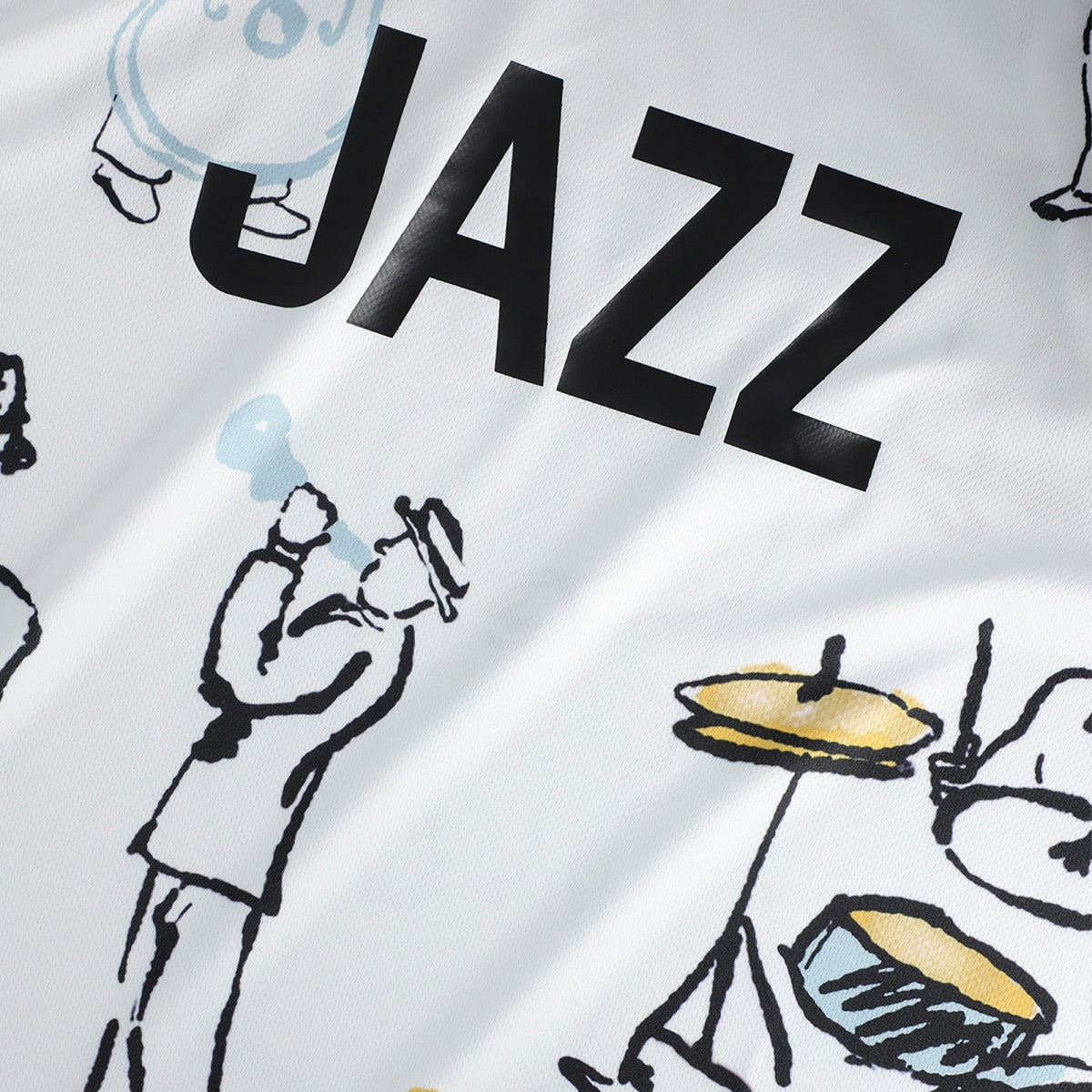 Utah Jazz NBA & KidSuper Studios Unisex Hometown Jersey - White | NBA Jerseys