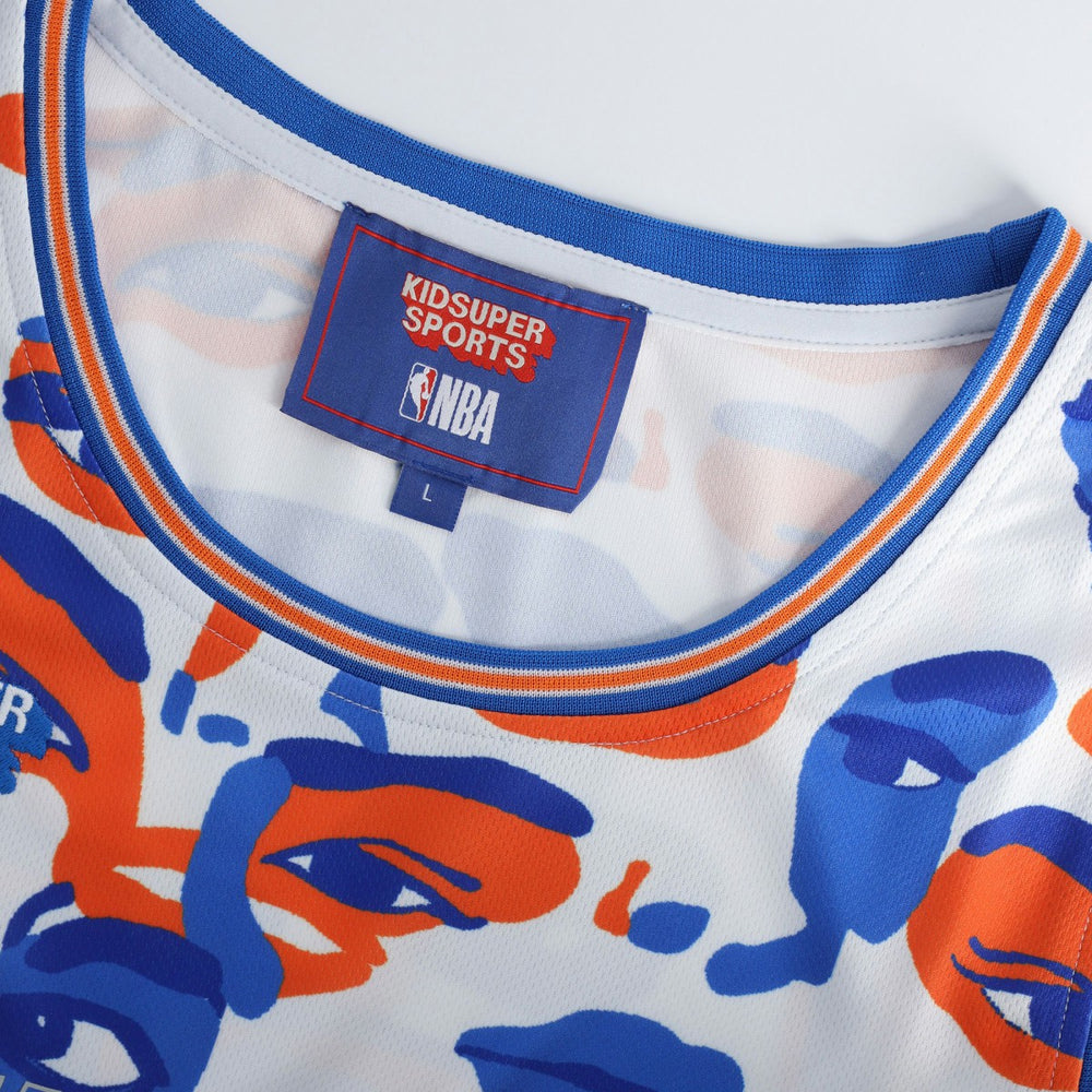 Fanatics - New York Knicks NBA & KidSuper Studios Unisex Hometown Jersey - White