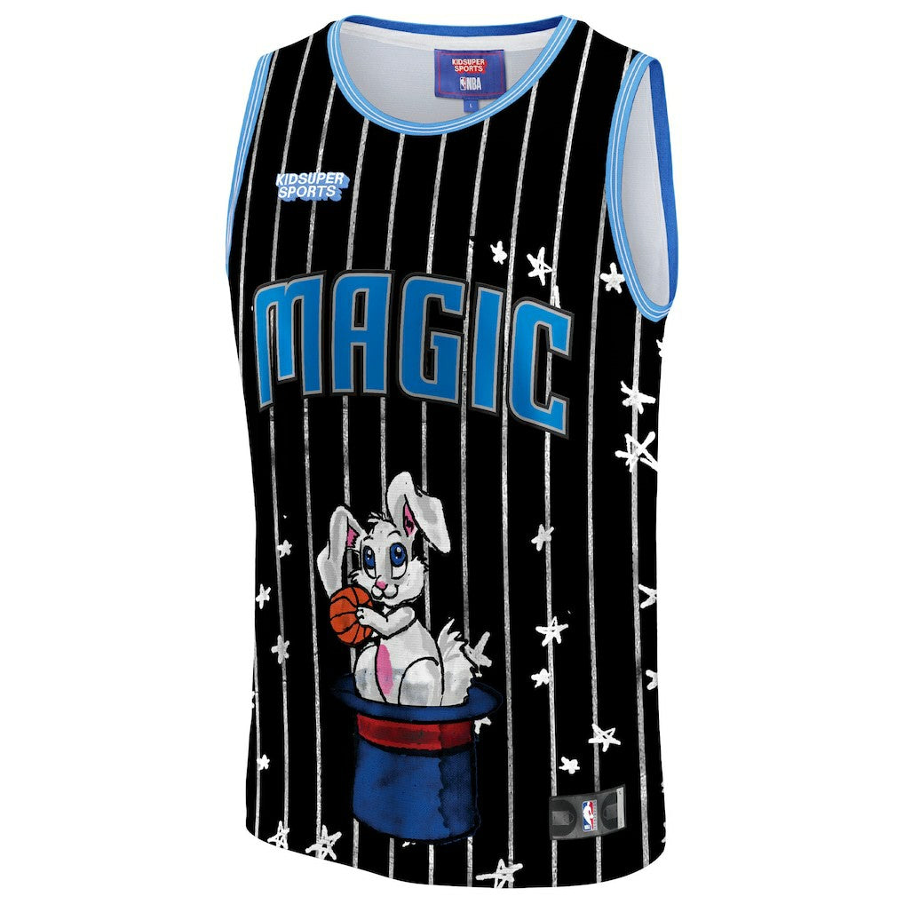 Orlando Magic NBA & KidSuper Studios Unisex Hometown Jersey - Black | NBA Jerseys