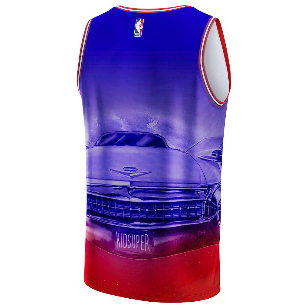 Detroit Pistons NBA & KidSuper Studios Unisex Hometown Jersey sale - Red | NBA Jerseys
