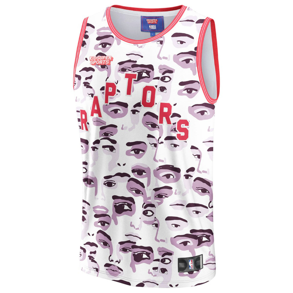 Fanatics - Toronto Raptors NBA & KidSuper Studios Unisex Hometown Jersey - White