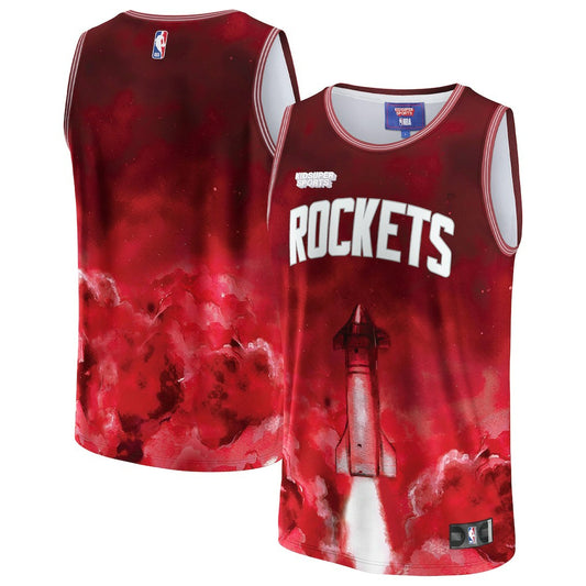 Houston Rockets NBA & KidSuper Studios Unisex Hometown Jersey - Red | NBA Jerseys