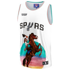 Fanatics - San Antonio Spurs NBA & KidSuper Studios Unisex Hometown Jersey - White