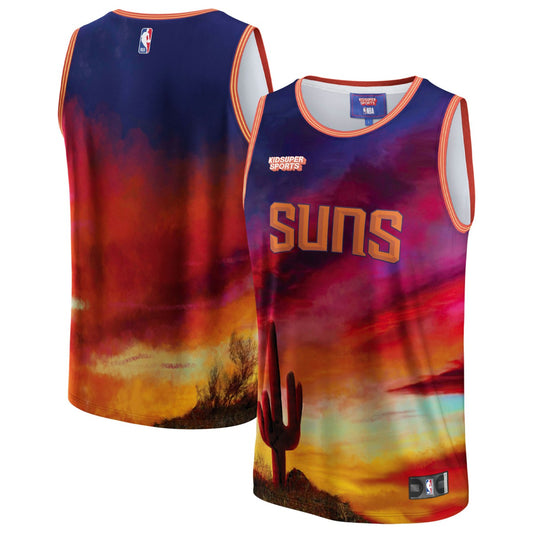 Phoenix Suns NBA & KidSuper Studios Unisex Hometown Jersey - Red | NBA Jerseys