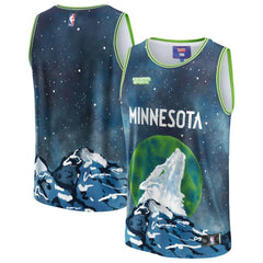 Fanatics - Minnesota Timberwolves NBA & KidSuper Studios Unisex Hometown Jersey - Blue