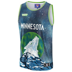 Fanatics - Minnesota Timberwolves NBA & KidSuper Studios Unisex Hometown Jersey - Blue