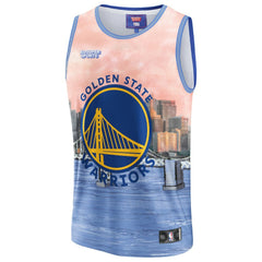 Fanatics - Golden State Warriors NBA & KidSuper Studios Unisex Hometown Jersey - Blue
