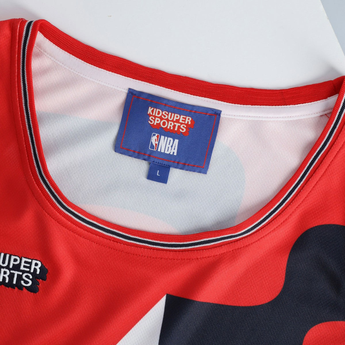 Fanatics - Washington Wizards NBA & KidSuper Studios Unisex Hometown Jersey - Red