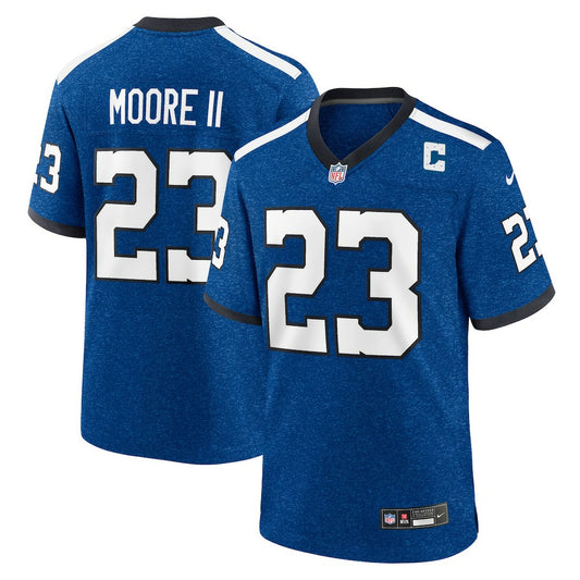 Kenny Moore II Indianapolis Colts Indiana Nights Alternate Game Jersey - Royal | NFL Jerseys