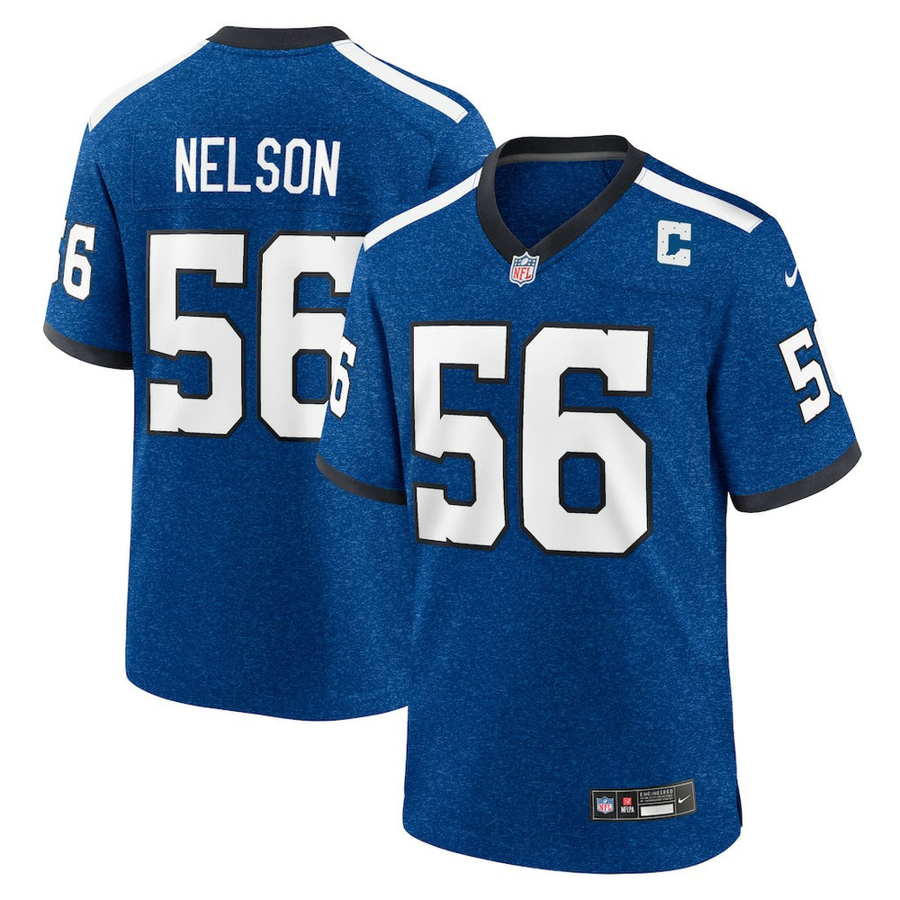 Quenton Nelson Indianapolis Colts Indiana Nights Alternate Game Jersey Royal - Nike