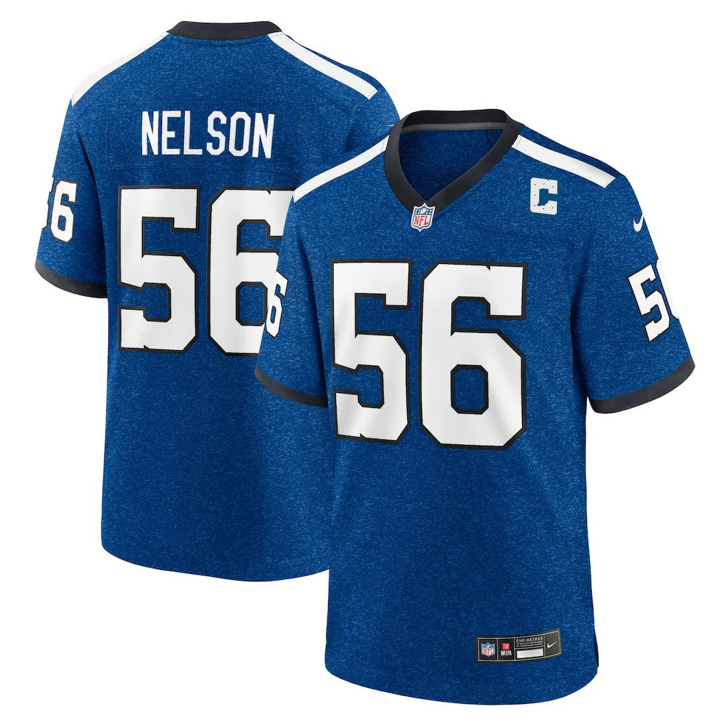 Quenton Nelson Indianapolis Colts Indiana Nights Alternate Game Jersey Royal - Nike