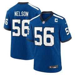 Quenton Nelson Indianapolis Colts Indiana Nights Alternate Game Jersey Royal - Nike