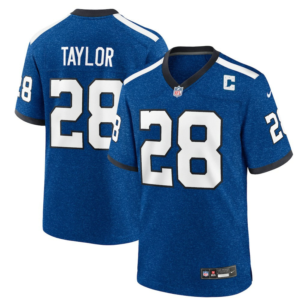 Jonathan Taylor Indianapolis Colts Indiana Nights Alternate Game Jersey Royal - Nike