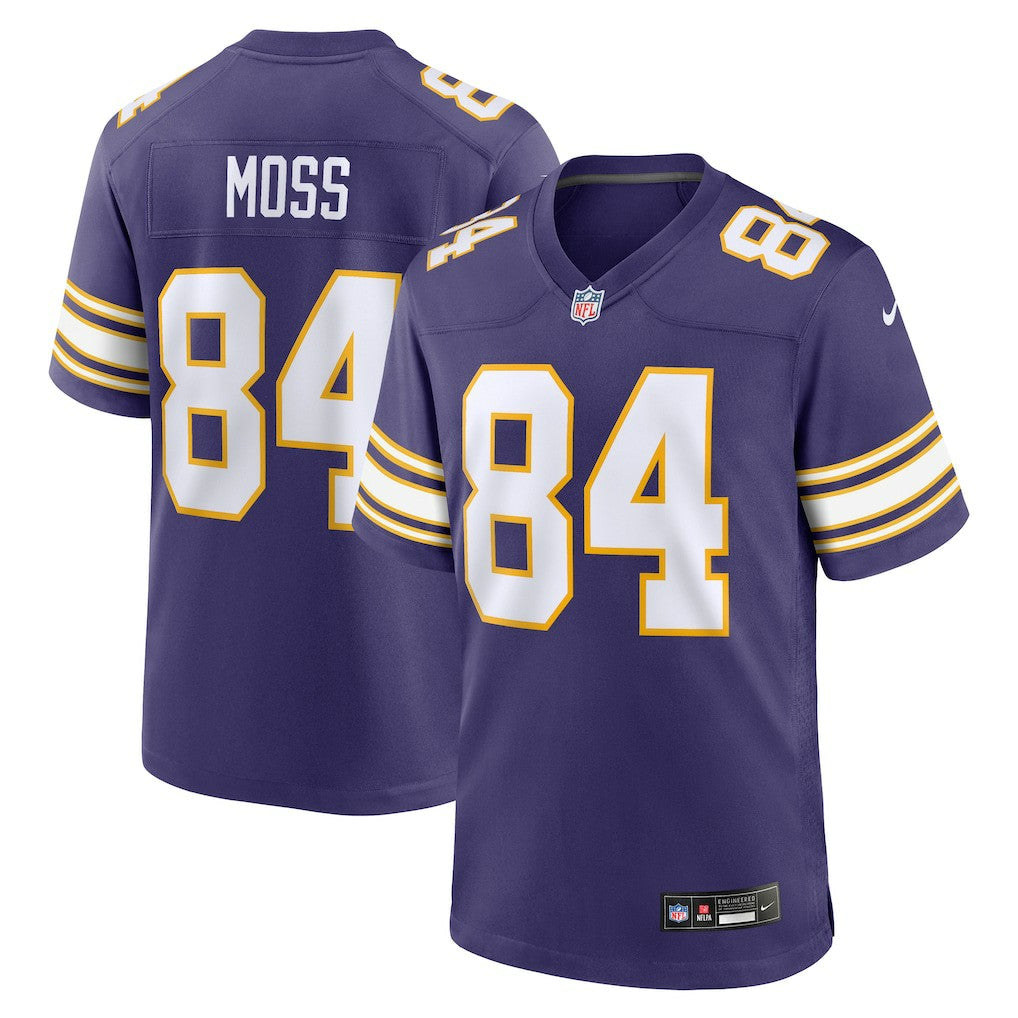 Randy Moss Minnesota Vikings Classic Retired Player Game Jersey Purple - Nike