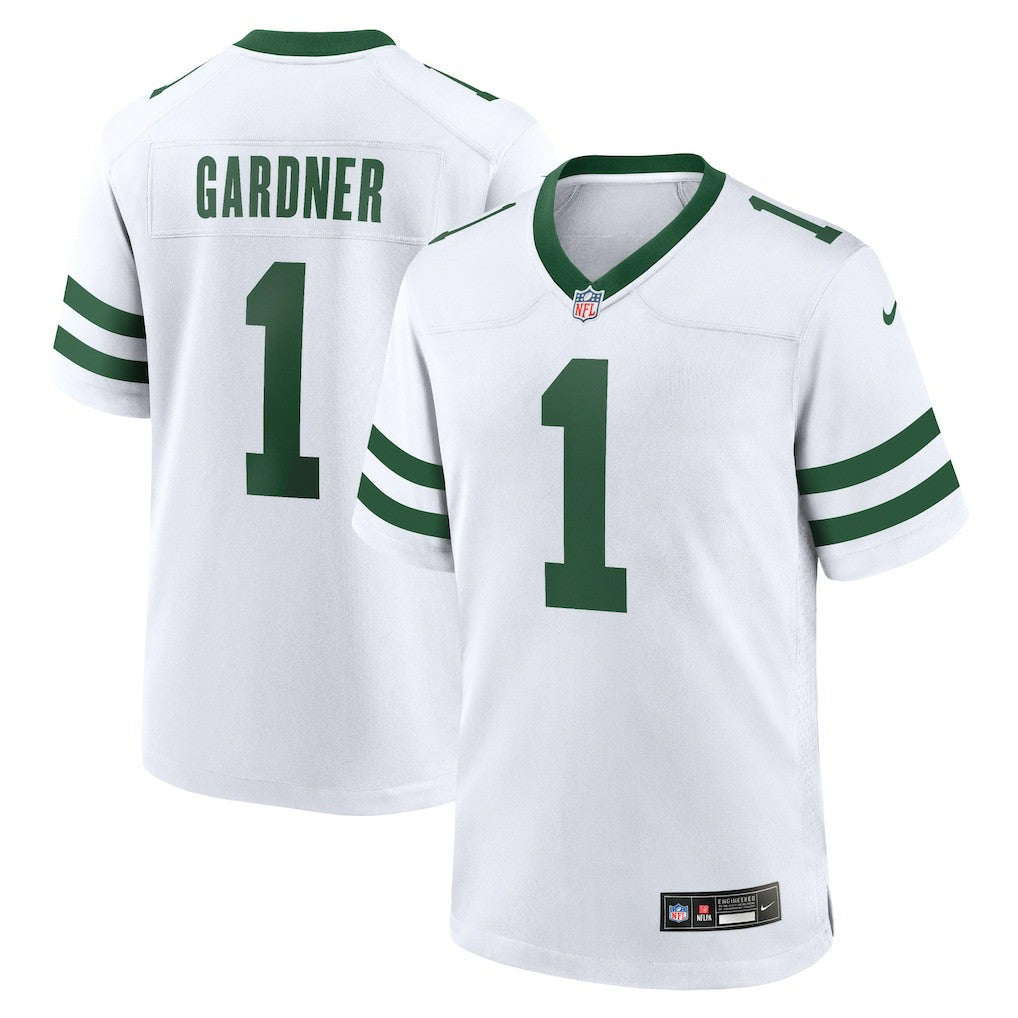 Ahmad Sauce Gardner New York Jets Game Jersey Legacy White - Nike