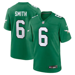 DeVonta Smith Philadelphia Eagles Alternate Game Player Jersey Kelly Green - Nike