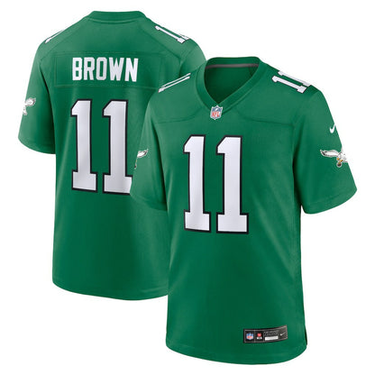 A.J. Brown Philadelphia Eagles Alternate Game Player Jersey - Kelly Green | NFL Jerseys