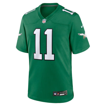 A.J. Brown Philadelphia Eagles Alternate Game Player Jersey - Kelly Green | NFL Jerseys