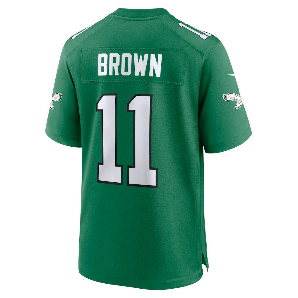 A.J. Brown Philadelphia Eagles Alternate Game Player Jersey - Kelly Green | NFL Jerseys
