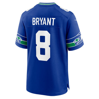Coby Bryant Seattle Seahawks Throwback Player Game Jersey - Royal | NFL Jerseys