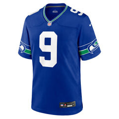Kenneth Walker III Seattle Seahawks Throwback Player Game Jersey Royal - Nike