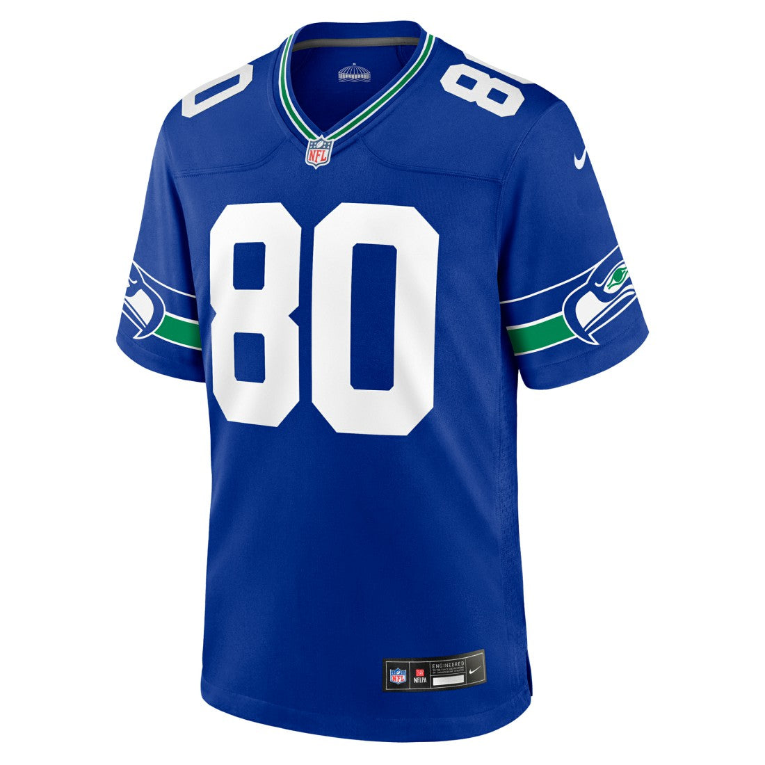 Steve Largent Seattle Seahawks Throwback Retired Player Game Jersey Royal - Nike