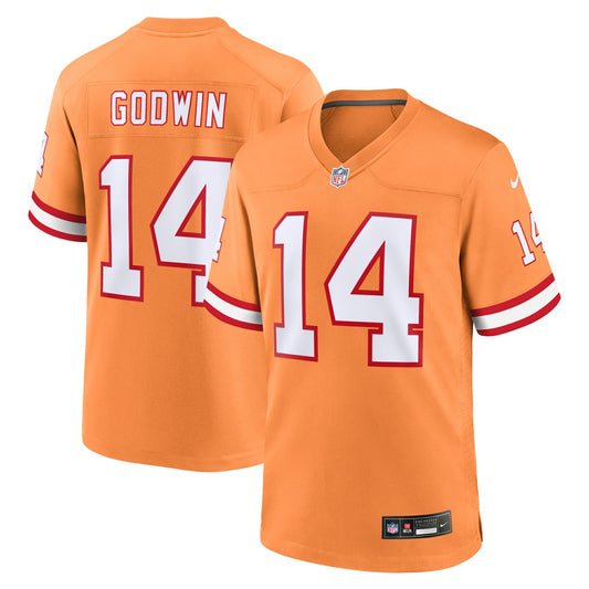 Chris Godwin Tampa Bay Buccaneers Throwback Game Jersey - Orange | NFL Jerseys