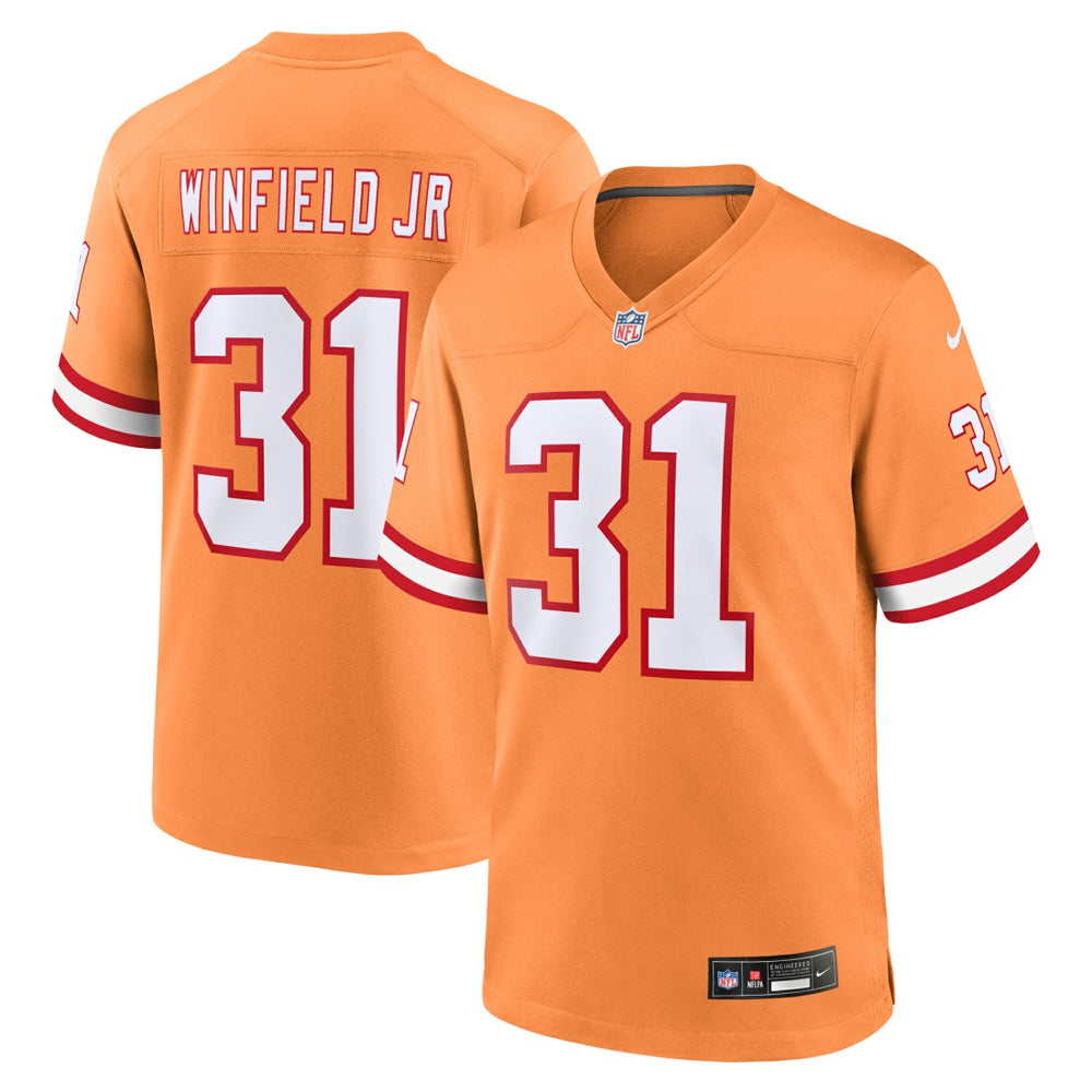 Antoine Winfield Jr. Tampa Bay Buccaneers Throwback Game Jersey Orange - Nike